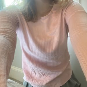 PINK GAP KIDS LONGSLEEVE SHIRT